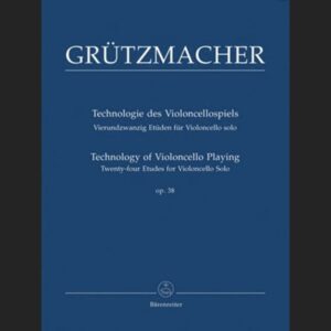GRUTZMACHER F. – 24 ESTUDIOS COMPLETOS OP. 38 – ED. BARENREITER