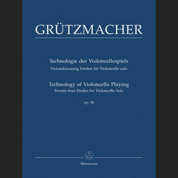 GRUTZMACHER F. - 24 ESTUDIOS COMPLETOS OP. 38 - ED. BARENREITER